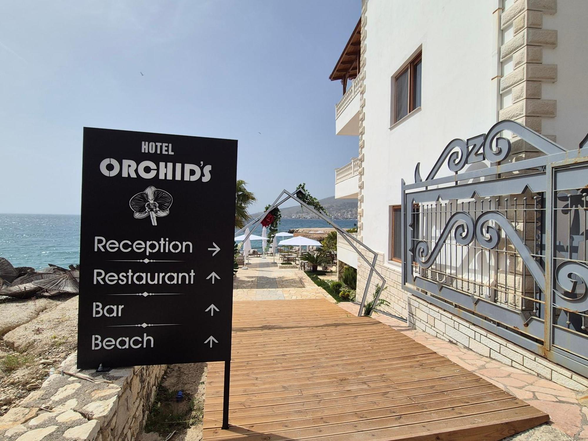 Orchids Hotel Sarandë Esterno foto